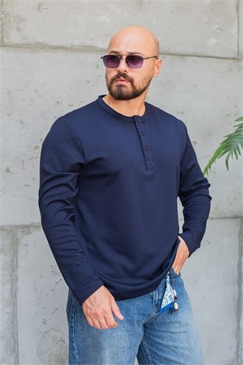Oysho Kumaş Düğmeli Uzun Kol Sweat (SVTL96)