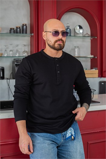 Oysho Kumaş Düğmeli Uzun Kol Sweat (SVTS96)