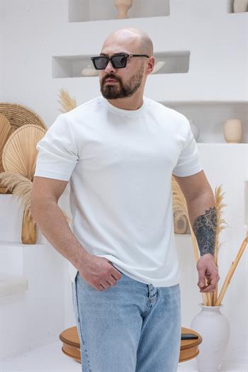 Oysho Kumaş Slim Fit  T-shirt (TSB63)