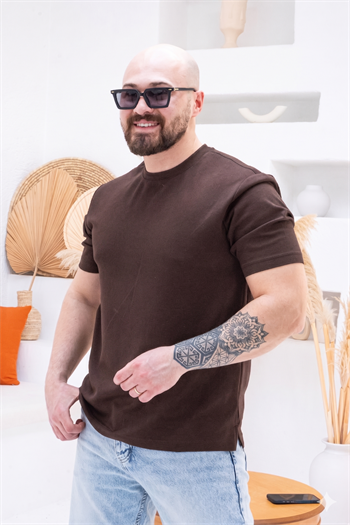 Oysho Kumaş Slim Fit  T-shirt (TSKA63)