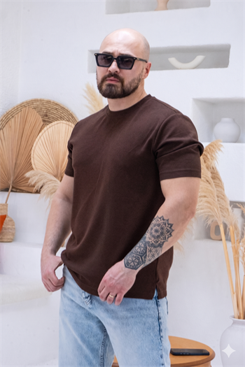 Oysho Kumaş Slim Fit  T-shirt (TSKA63)