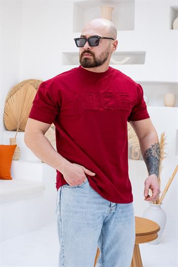 Parça Detaylı Rahat Kalıp T-shirt(TSBO61)