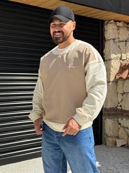 Parça Detaylı Üç İplik Sweatshirt (SVTKR51)