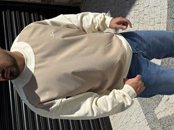 Parça Detaylı Üç İplik Sweatshirt (SVTKR51)