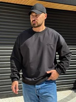 Parça Detaylı Üç İplik Sweatshirt (SVTS51)