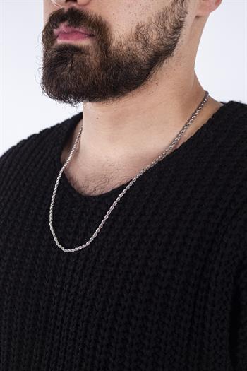 Paslanmaz Zincir Kolye (60cm)