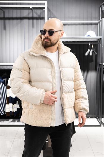 Peluş Detaylı Şişme Mont (MOK03)