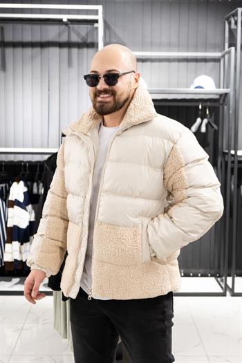 Peluş Detaylı Şişme Mont (MOK03)