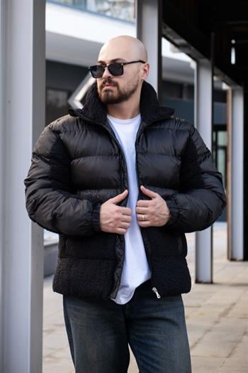 Peluş Detaylı Şişme Mont (MTS19)