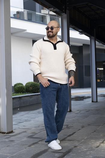 Polo Yaka Örme Kazak (SVTK23)