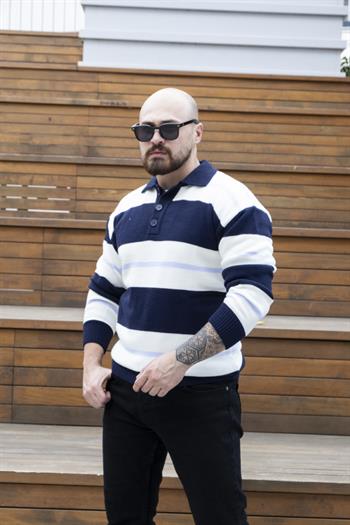 Polo Yaka Örme Kazak (SVTM24)