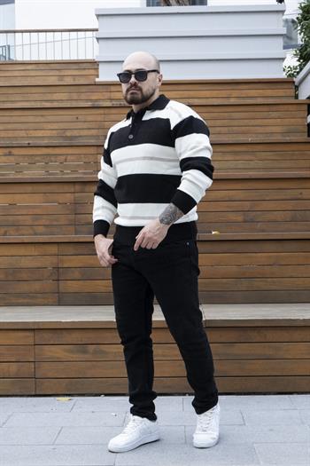 Polo Yaka Örme Kazak (SVTS24)