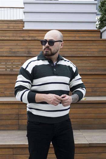 Polo Yaka Örme Kazak (SVTY24)