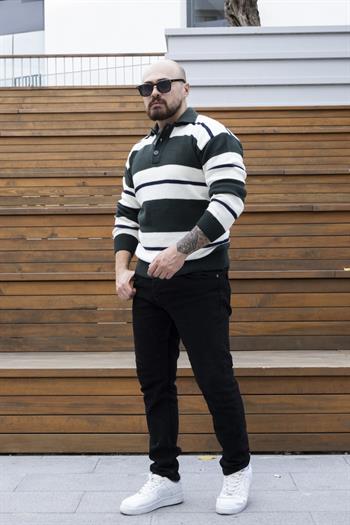 Polo Yaka Örme Kazak (SVTY24)