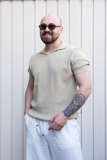 Polo Yaka Triko T-Shirt (TSKR27)