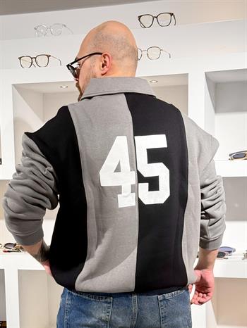 Polo Yaka Üç iplik Şardonlu Sweatshirt (SVTG84)