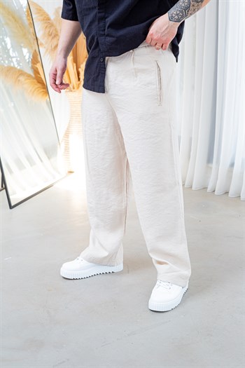 Premium Modal Kumaş Ultra Rahat Baggy Pantolon (JGK62)