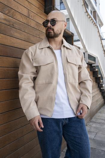 Rahat Kalıp %100 Kaşe Ceket (MEVK21)