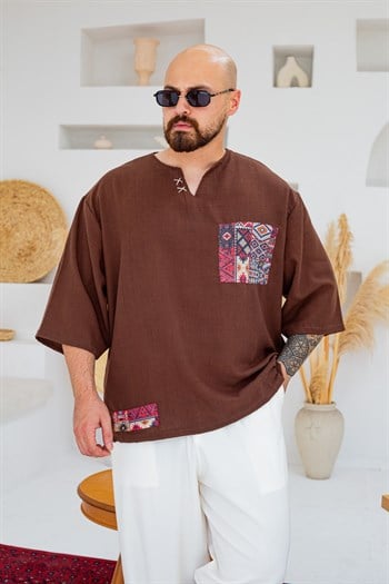Rahat Kalıp Bohem T-Shirt (TSKA105)