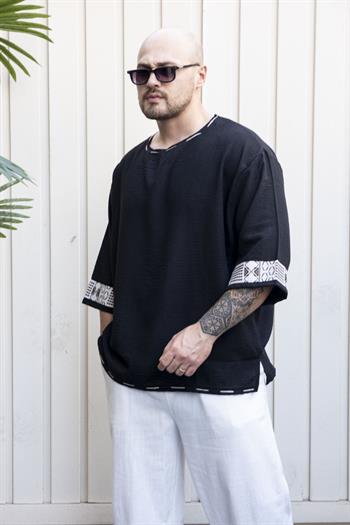 Rahat Kalıp Bohem T-Shirt (TSS36)