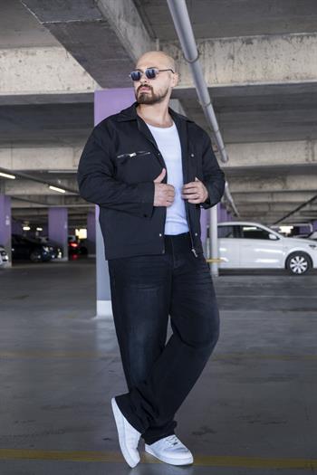 Rahat Kalıp Cep Detaylı Ceket (MEVS17)