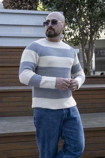 Çizgili Örme Kazak (SVTG19)