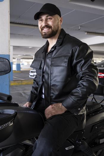 Rahat Kalıp Deri Ceket (MEVS02) (ÖN SİPARİŞ- TAHMİNİ KARGO CIKISI 05.10.24)