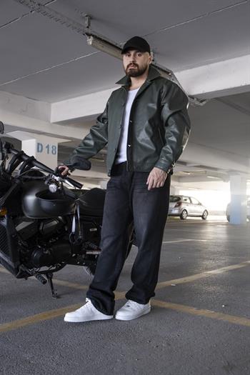 Rahat Kalıp Deri Ceket (MEVY03) 