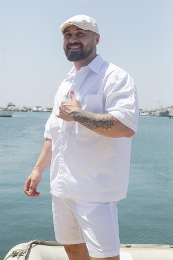 Rahat Kalıp Gömlek/Şort Takım (TKB27)