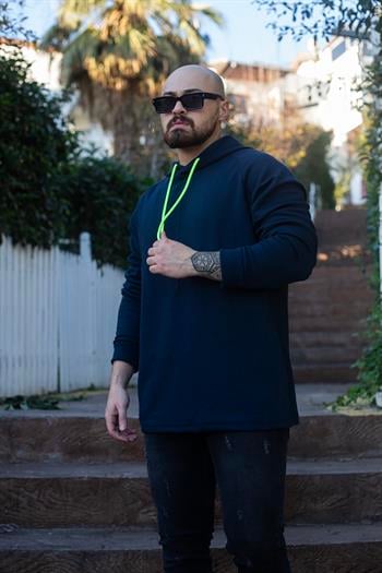 Rahat Kalıp Kapüşonlu Sweatshirt (KS12)