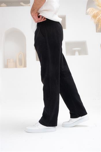Rahat Kalıp Keten Baggy Pantolon (JGS29)
