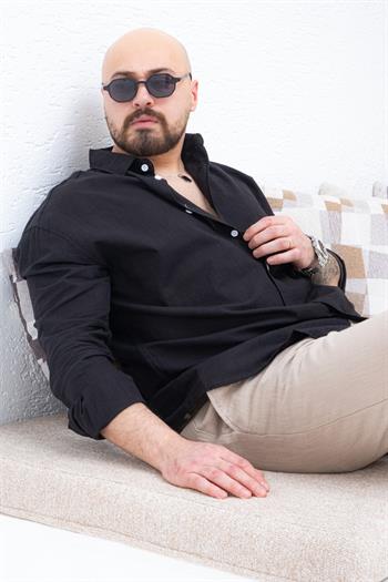 Rahat Kalıp Keten Gömlek (GMS62