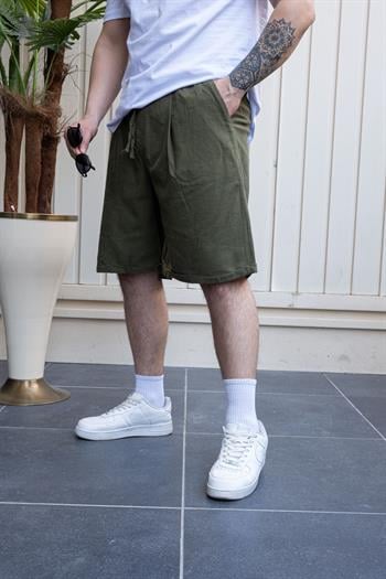 Rahat Kalıp Keten Şort (SY01)