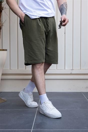 Rahat Kalıp Keten Şort (SY01)