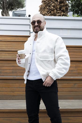 Rahat Kalıp Kıvırcık Peluş Mont (MTB08)