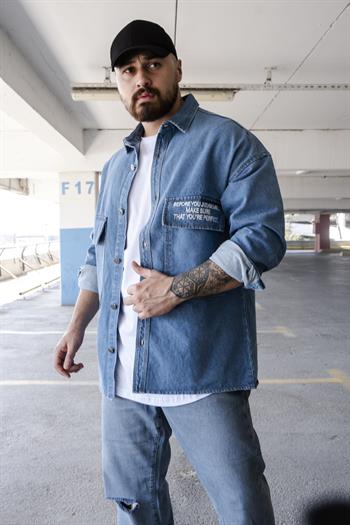 Rahat Kalıp Kot Ceket (MEVM08)