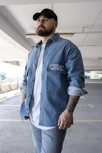 Rahat Kalıp Kot Ceket (MEVM08)