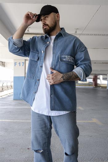 Rahat Kalıp Kot Ceket (MEVM08)