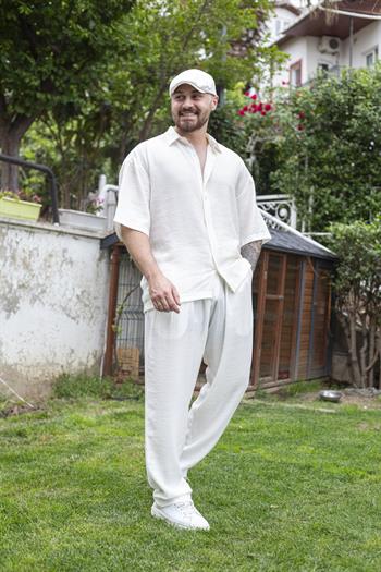 Rahat Kalıp Krinkıl Kumaş Takım (TKB18)