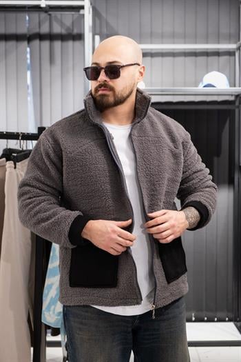 Rahat Kalıp Peluş Ceket (FR-CG01)
