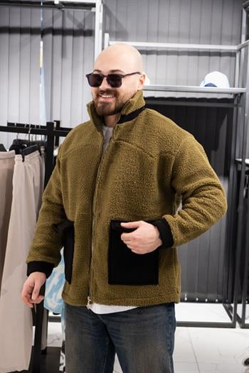 Rahat Kalıp Peluş Ceket (FR-CH01)
