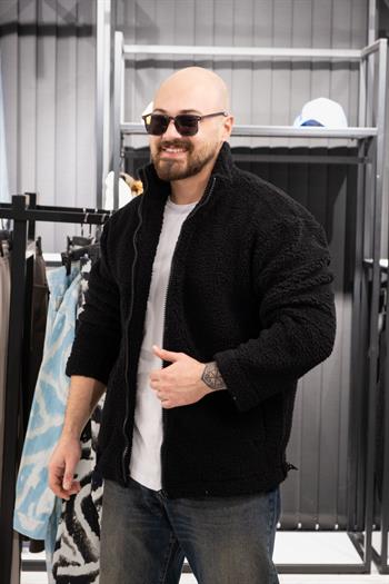 Rahat Kalıp Peluş Ceket (FR-CS02)