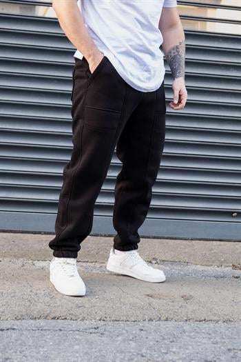 Rahat Kalıp Şardonlu Paça Lastikli Jogger (JGS13)