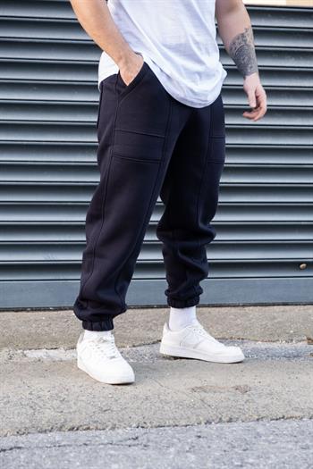 Rahat Kalıp Şardonlu Paça Lastikli Jogger (JGL13)