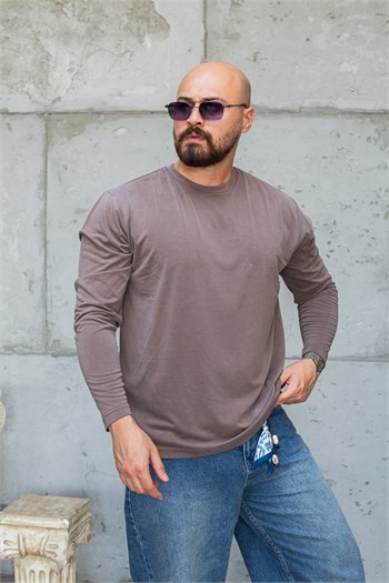 Rahat Kesim Dökümlü Tensel Erkek Sweatshirt (SVTKA98)