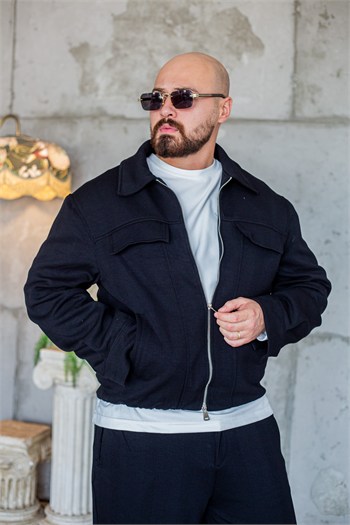Rahat Kesim Kapaklı Cepli Oversize Erkek Takım (TKMS67)