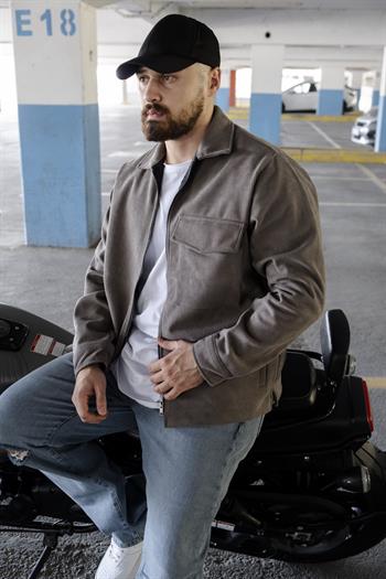 Regular Fit Kadife Ceket (MEVH09)