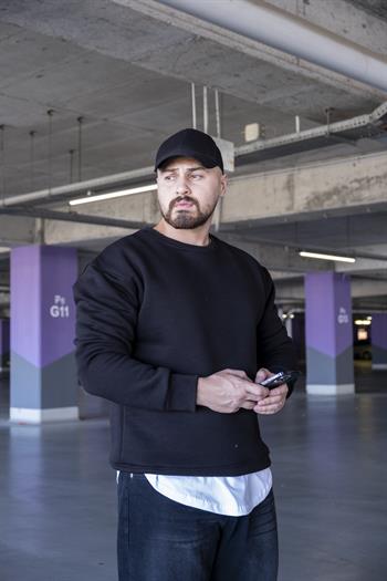 Şardonlu Üç İplik Oversize Sweatshirt (SVTS12)
