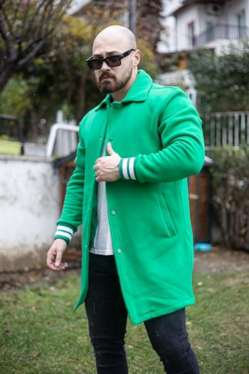 Şardonlu Uzun Ceket (KC05)