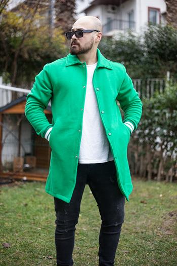 Şardonlu Uzun Ceket (KC05)